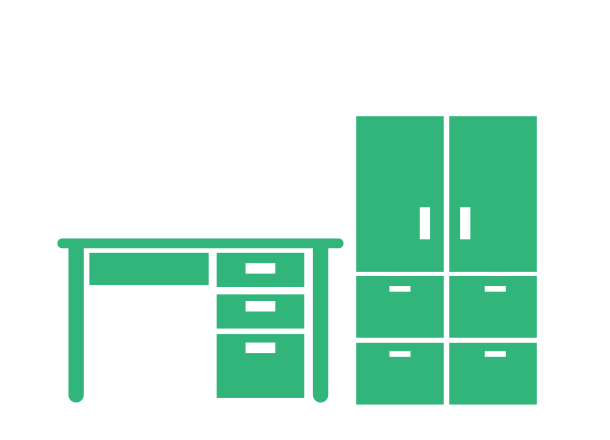 鋼製家具、建具