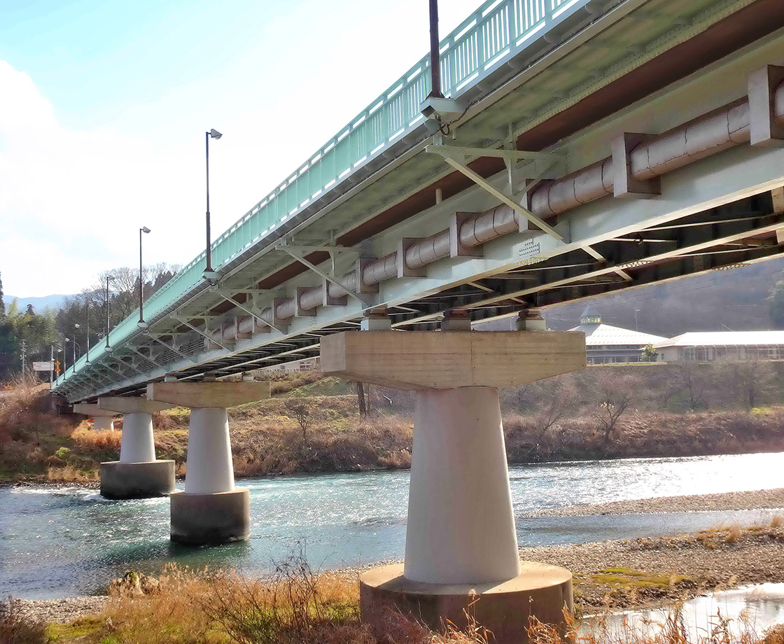 国道19号線大原橋（長野県）
